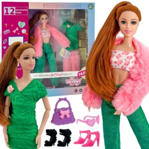 WOOPIE ROYAL nukk Emi 30 cm - 12 varjatud üllatust + riided ja aksessuaarid