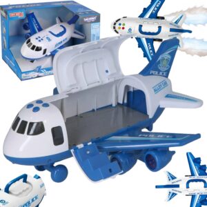 WOOPIE interaktiivsed kokkupandavad lennukid, politsei veeauru funktsioon