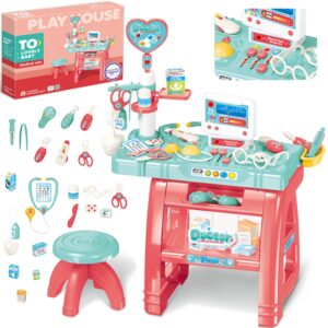 WOOPIE Little Doctor's Office Doctor Light Sound + 22 tarvikut