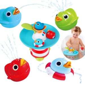 WOOPIE BABY vannimängu Duck Race purskkaev + helid