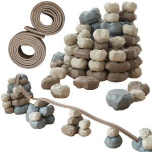 MASTERKIDZ painduv pallirada + kummist ehituskivid 98 tk.