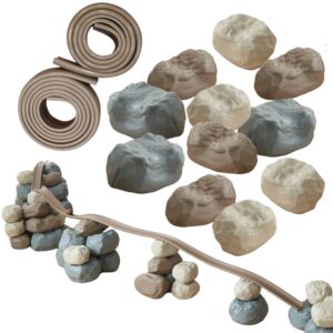 MASTERKIDZ painduv pallirada + kummist ehituskivid 42 tk.