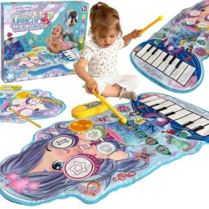 WOOPIE Mermaid Music Mat 2in1 interaktiivsed trummid