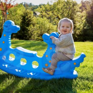 WOOPIE mitmeistmeline Dino Balance Swing sinine