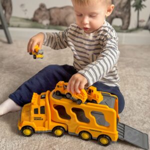 WOOPIE puksiirautode komplekt, 5 autot – maanteeabi