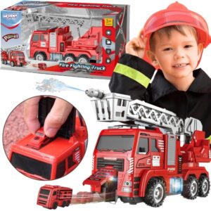 Interaktiivne tuletõrjeauto WOOPIE koos liikuva redeliga