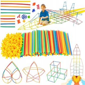 WOOPIE Ehitustellised Hõõguvad õled 400 tk.