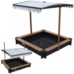 AXI puidust liivakast katte ja pinkidega