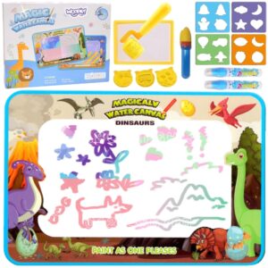 WOOPIE Maagiline Vesimaalimatt XXL Numbritemplid 100x80 cm