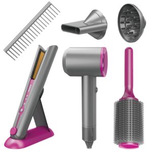 WOOPIE väike juuksurikomplekt kuivati ​​sirgendaja tarvikud