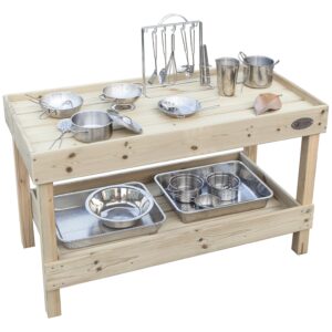 CLASSIC WORLD EDU puidust köögikapp köögitarvikute mänguväljaku jaoks