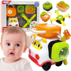 WOOPIE BABY Montessori Manipulatiivne Kitten Auto ehituskomplekt 1