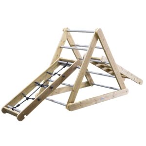 CLASSIC WORLD EDU puidust mänguväljak XL komplekt Montessori ronimisredel