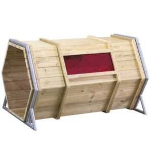 CLASSIC WORLD EDU puidust mänguväljak XXL Base Roomling Tunnel