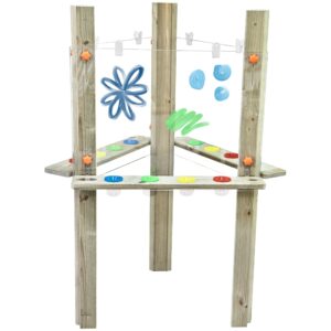 CLASSIC WORLD EDU läbipaistev molbert akrüülplaat XXL kunstikeskus 3in1