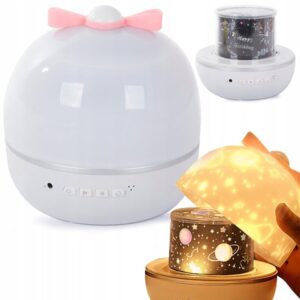 WOOPIE Star projektor "Magic Dreams" – LED-projektor 6 režiimi