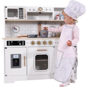 TOOKY TOY Suured puidust multifunktsionaalsed kaasaegsed köögitarvikud