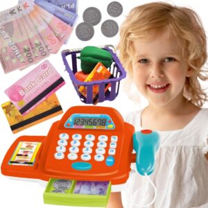 WOOPIE kassaaparaat kalkulaatori ja tarvikutega