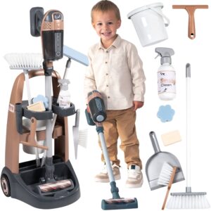 SMOBY Rowenta puhastuskäru tolmuimejaga