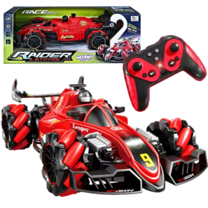 WOOPIE puldiga juhitav trikiauto RAIDER – suitsuefekt