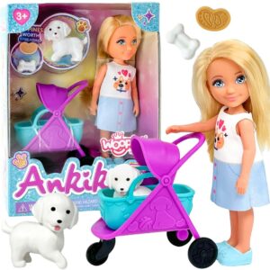 WOOPIE ROYAL nukk vankri ja koeraga