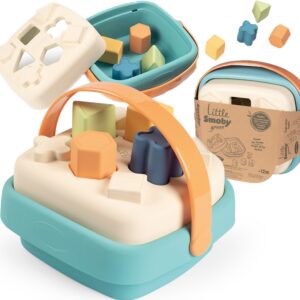 SMOBY Little Green Sorter bioplastikust korvis