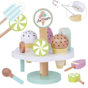 TOOKY TOY PUIDUST MAGNETIGA JÄÄTISELETT
